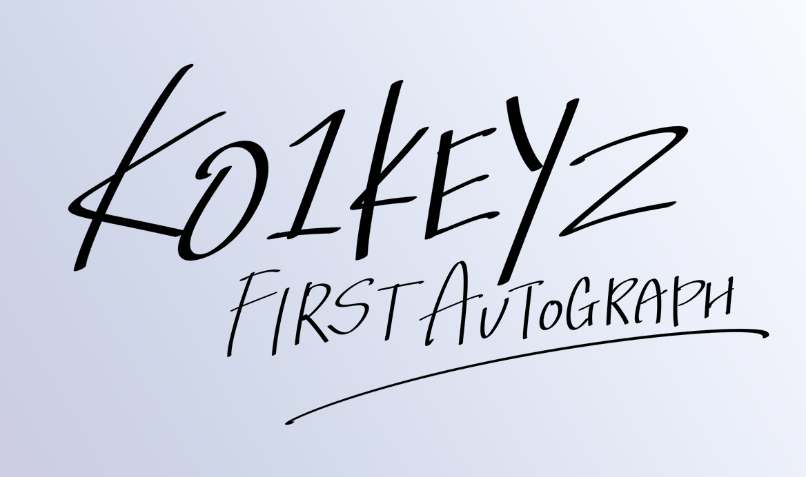 KO1KEYZ FIRST AUTOGRAPH
